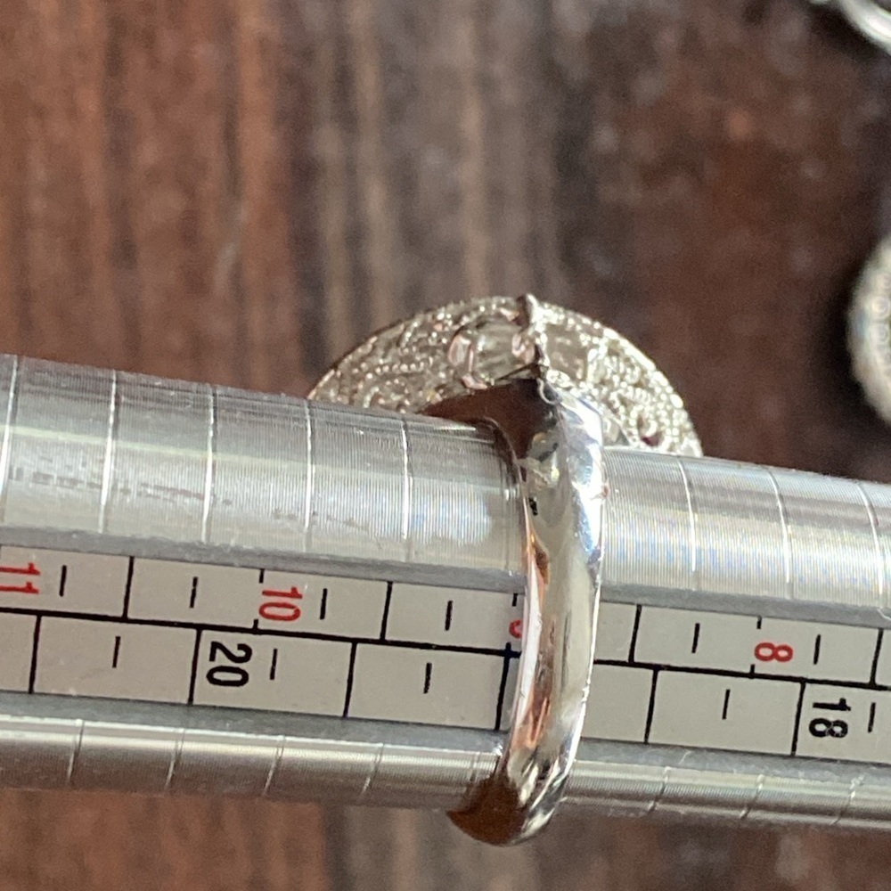 Multicolor Gemstone Silver Ring - Picture 3 of 6